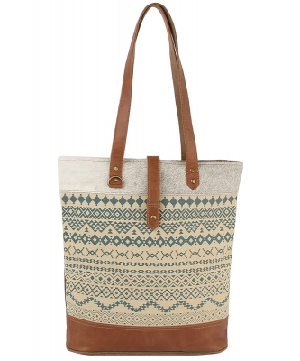 Azteck Tribal Shopper Tote Bag CME001 MULTI 2